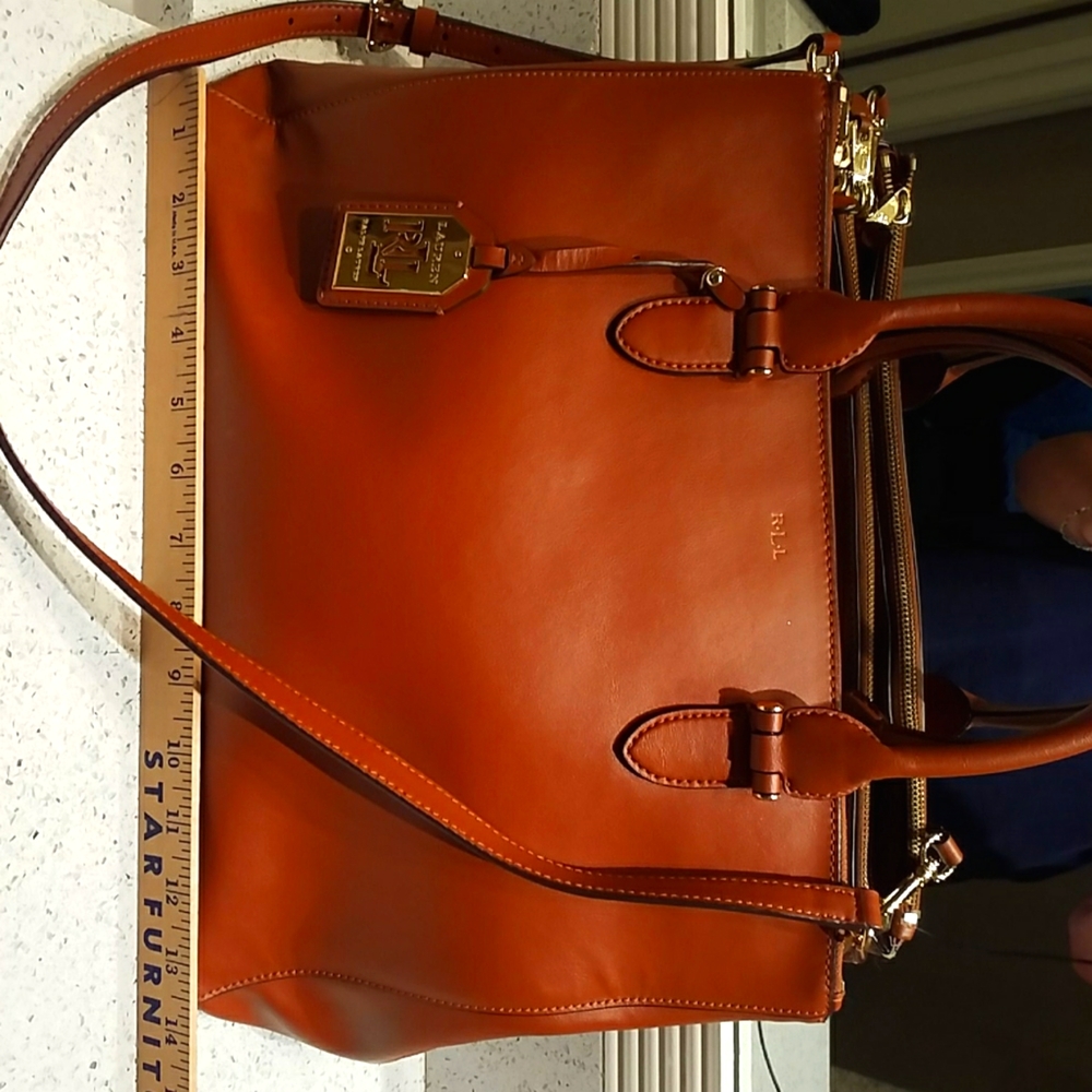 Ralph Lauren Leather Handbag